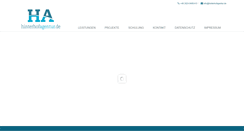 Desktop Screenshot of hinterhofagentur.de